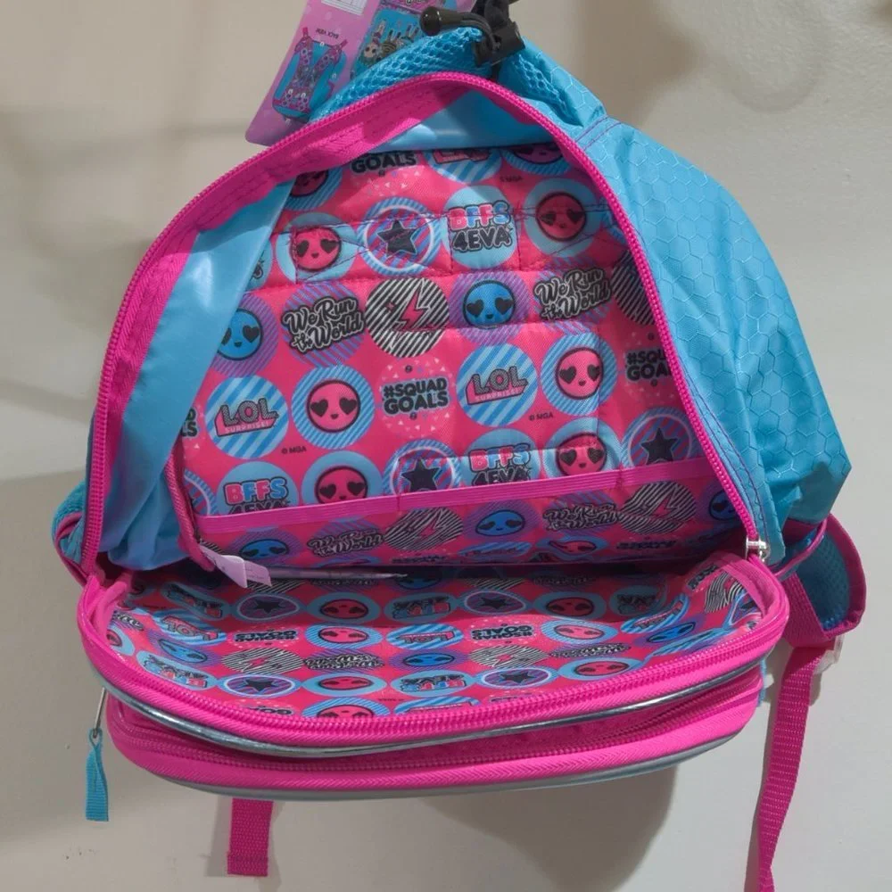 Kids unisex Backpack 16‎ inch  B.B's Run the World